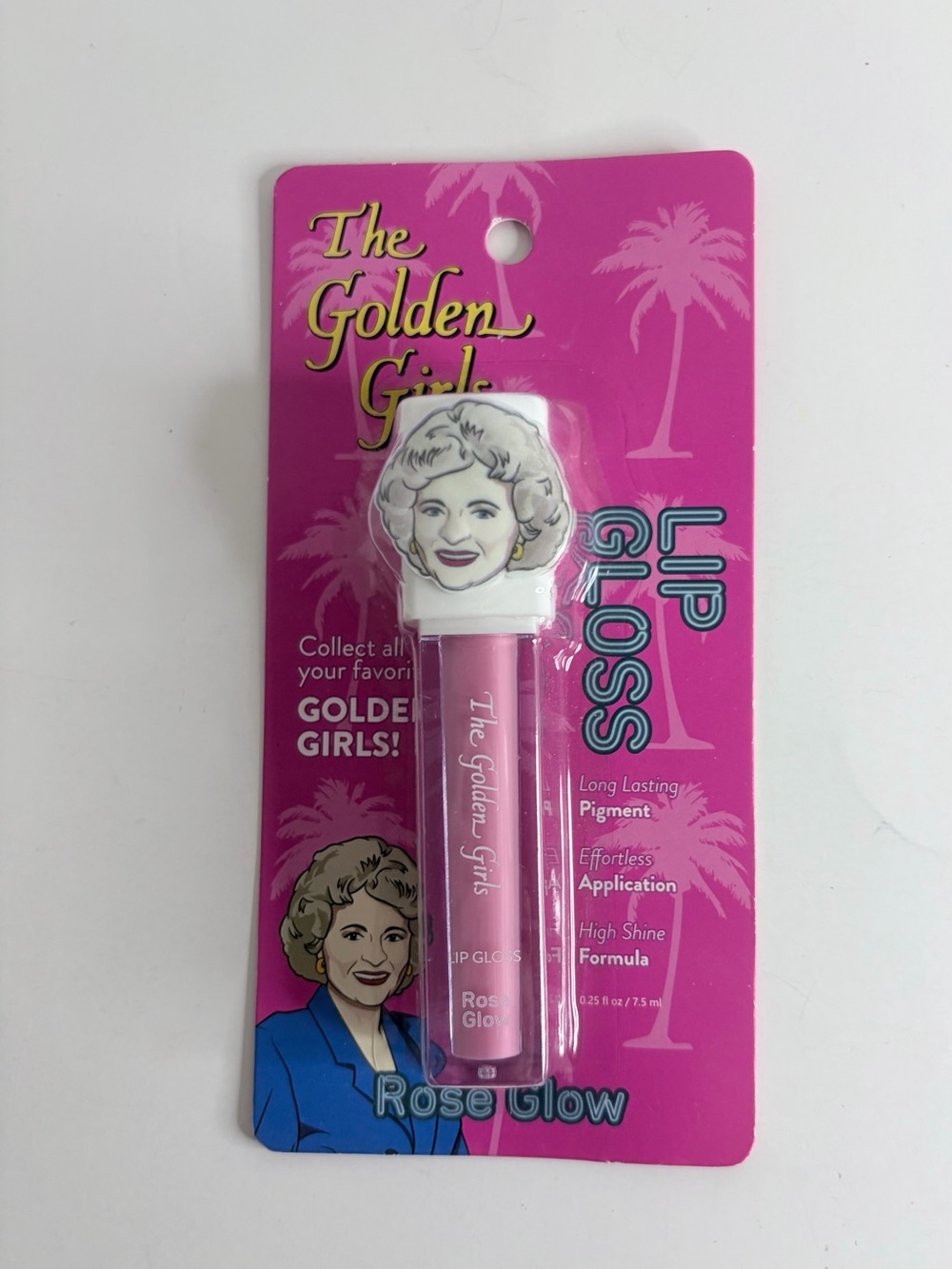 The Golden Girls Rose Glow Lip Gloss